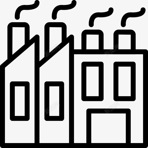 建筑冬季-300图标svg_新图网 https://ixintu.com 冬季-300 建筑