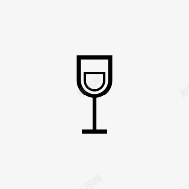 酒杯水液体图标图标