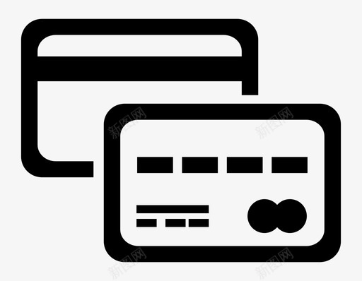 信用卡机票个人图标svg_新图网 https://ixintu.com 个人 信用卡 旅行 机票 身份 钱