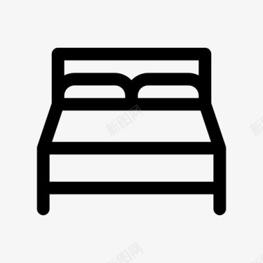 床毯子相框图标图标