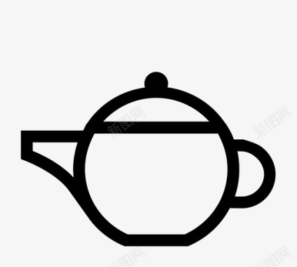 茶壶展品物品图标图标