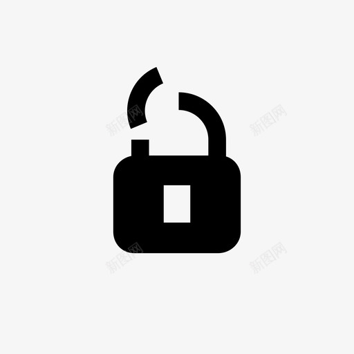 坏锁闯入没有更多的保护图标svg_新图网 https://ixintu.com 不安全 偷窃 坏锁 密码 没有更多的保护 破解 篡改 闯入 黑客攻击