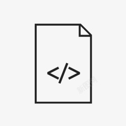 JS脚本代码文件xml脚本图标高清图片