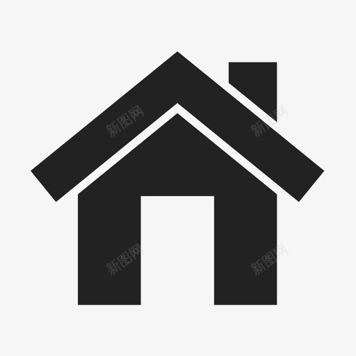 住宅壁炉主页图标svg_新图网 https://ixintu.com 主页 住宅 壁炉 房产