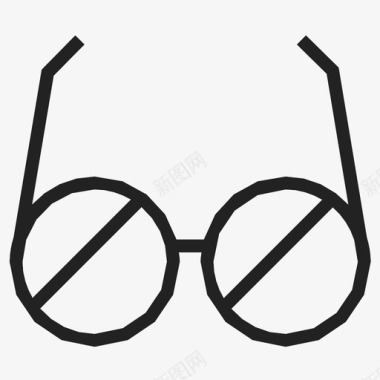 眼镜见处方图标图标