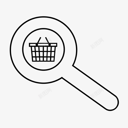 产品研究研究项目图标svg_新图网 https://ixintu.com 产品研究 信息 包 商店细线 审查 研究 竞争 视图 项目