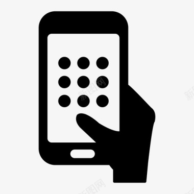 智能手机手机拨号盘图标图标