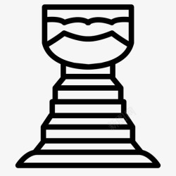 nhl奖杯运动斯坦利图标高清图片