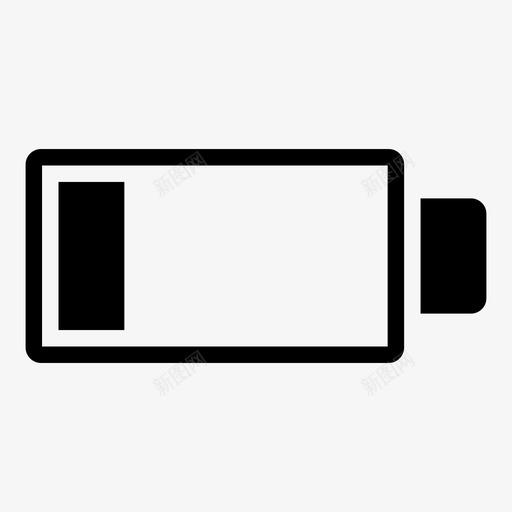 电池电池电量低电量低图标svg_新图网 https://ixintu.com 介质 电池 电池电量低 电量低