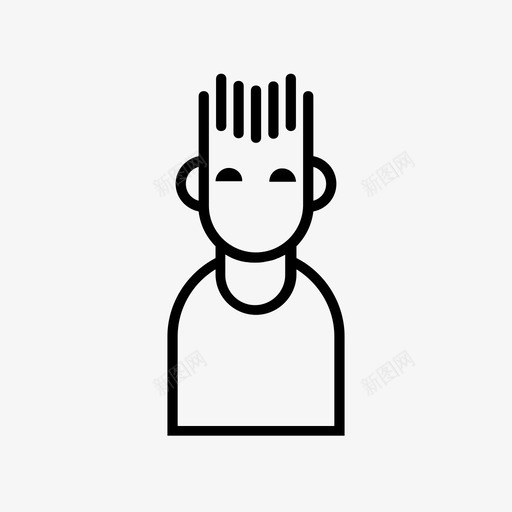 男人尖尖的头发尖刺图标svg_新图网 https://ixintu.com T恤 凝胶 分开 化身 小伙子 尖刺 尖尖的头发 男人 男孩