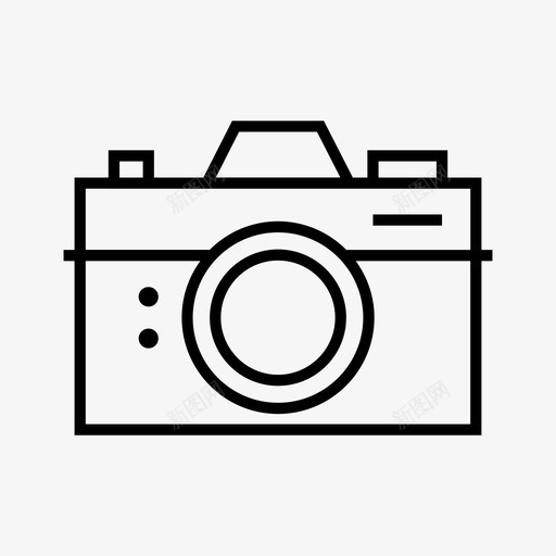 相机摄影尼康图标svg_新图网 https://ixintu.com 佳能 单反相机 图片 对焦 尼康 徕卡 摄影 相机 镜头