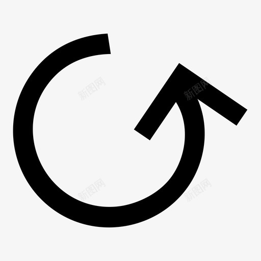 刷新同步重新开始图标svg_新图网 https://ixintu.com 充电 刷新 同步 回收 旋转 箭头 重复 重新开始