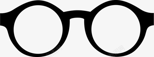 眼镜圆框圆眼镜图标svg_新图网 https://ixintu.com rx rx太阳镜 rx眼镜 圆框 圆眼镜 处方 眼镜 视力