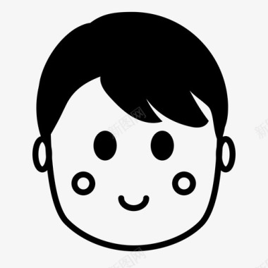 男孩男人孩子图标图标