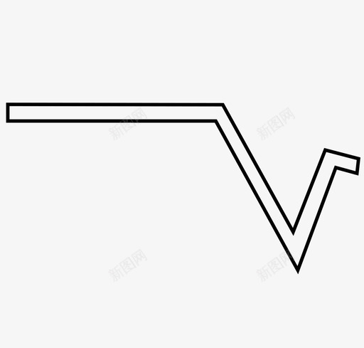 平方根数学运算笔划图标svg_新图网 https://ixintu.com 平方根 数学运算笔划