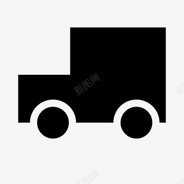 卡车货车运输工具图标图标