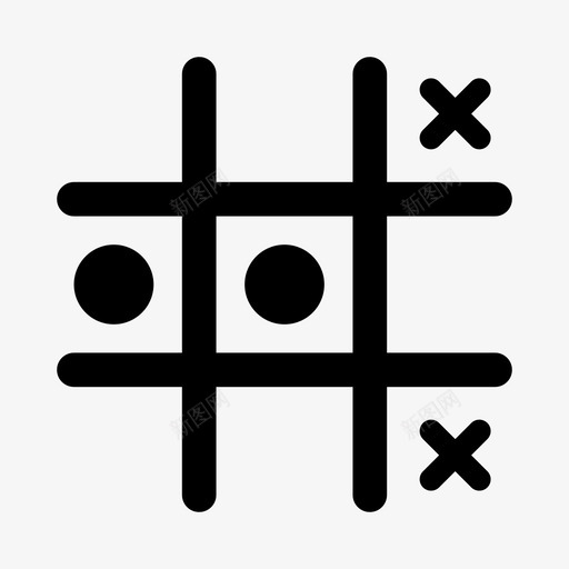 tictactoe孩子朋友图标svg_新图网 https://ixintu.com tictactoe 孩子 家 朋友 游戏 玩具