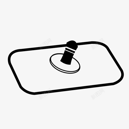 邮票机场登机手续图标svg_新图网 https://ixintu.com 带把手的邮票 护照章 机场 登机手续 邮票