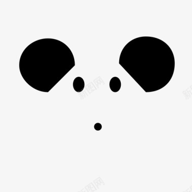 老鼠动物害虫图标图标