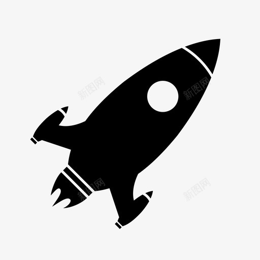 火箭技术宇宙飞船图标svg_新图网 https://ixintu.com 发射 喷气式飞机 宇宙飞船 快速 技术 火箭 火箭飞船 轨道 飞行
