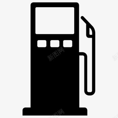 气泵石油汽油图标图标