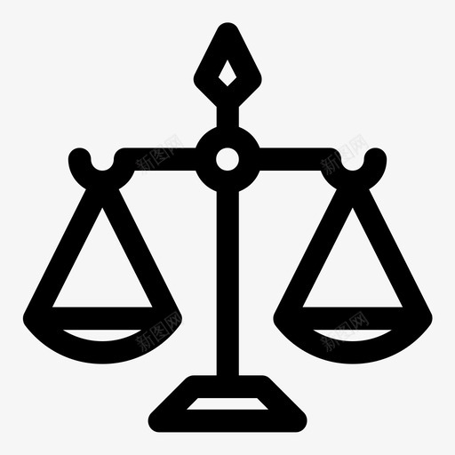 正义尺度权衡差异法律图标svg_新图网 https://ixintu.com 公平 司法 听证 权衡差异 正义尺度 法律 法理学 管辖权