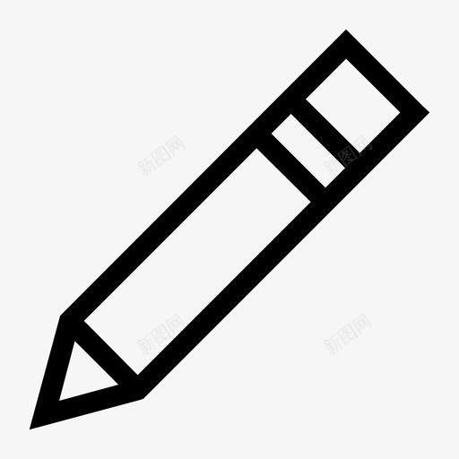 铅笔作家素描图标svg_新图网 https://ixintu.com 作家 写作 插图 现场笔记 笔记 笔记簿 素描 绘图 铅笔