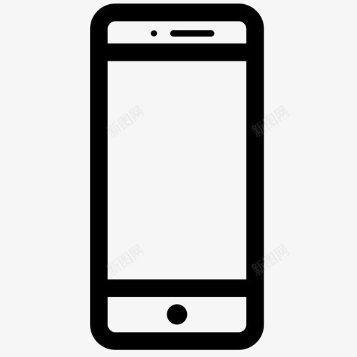 iphone触摸屏电话图标svg_新图网 https://ixintu.com iphone iphone5 iphone6 屏幕 智能手机 电话 苹果 触摸屏