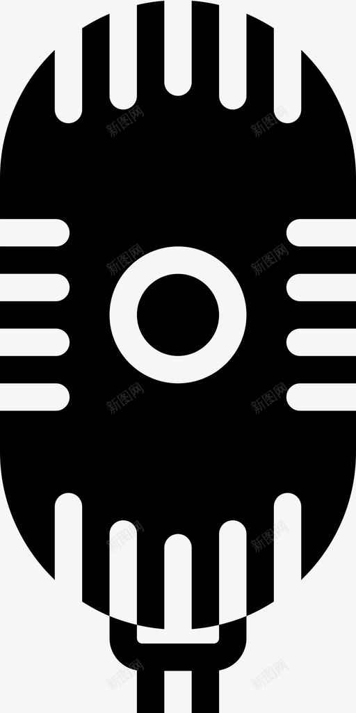 麦克风扬声器声音图标svg_新图网 https://ixintu.com mc siri 声音 录音 扬声器 技术 语音 音频 麦克风