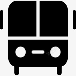 乘坐公共汽车公共汽车交通方式公共交通图标高清图片