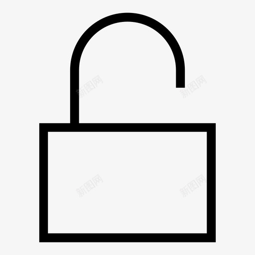 解锁允许关闭图标svg_新图网 https://ixintu.com ios 7 允许 关闭 打开 挂锁 解锁 进入
