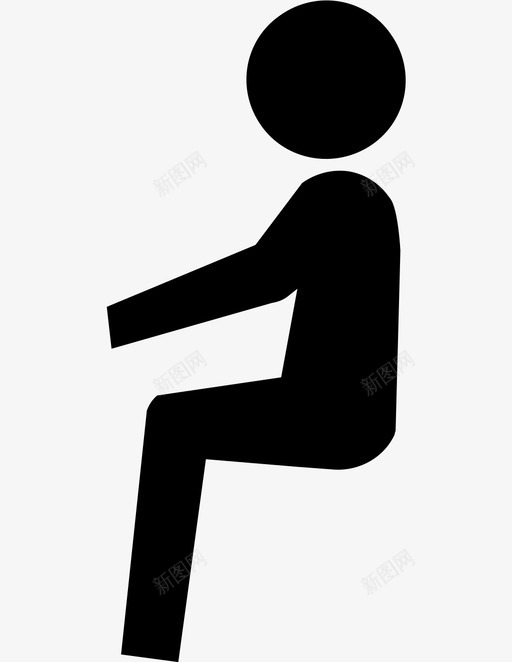 坐着站着侧着图标svg_新图网 https://ixintu.com 人 侧着 前面 坐着 男人 站着 身体 身材