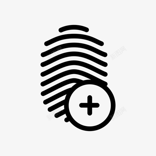 指纹添加触摸传感器图标svg_新图网 https://ixintu.com iphone 个人 传感器 安全 屏幕 扫描 指纹 指纹添加 触摸 身份