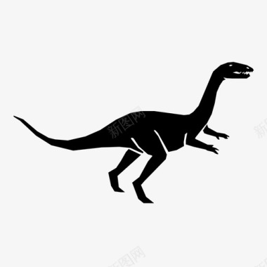 恐龙动物史前图标图标