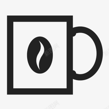 咖啡冲泡饮料图标图标
