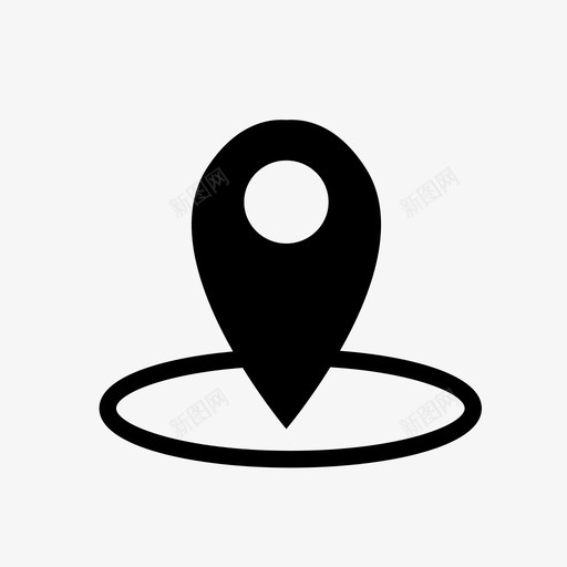 地图标记地图定位导航svg_新图网 https://ixintu.com 地图定位 地图标记 定位 定位地图 定位标记 导航