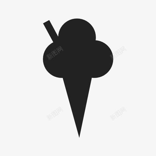 冰淇淋香草冰淇淋一匙冰淇淋图标svg_新图网 https://ixintu.com 一勺冰淇淋 一匙冰淇淋 冰淇淋 冰淇淋圣代 冰淇淋蛋卷 营养品 食品 香草冰淇淋