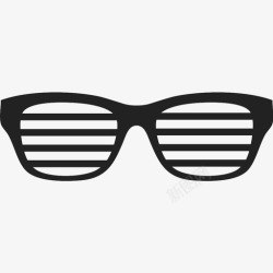 百叶窗眼镜采购产品眼镜配件脸图标高清图片