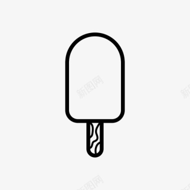 冰淇淋甜食夏日图标图标