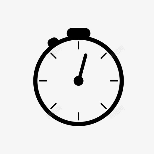 秒表计时器滴答声图标svg_新图网 https://ixintu.com 分 小时 快 时钟 滴答声 秒 秒表 计时器