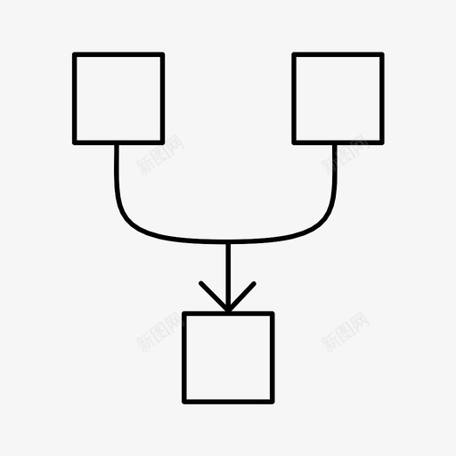 流程图信息图报表图标svg_新图网 https://ixintu.com 信息图 报表 正方形 流程图 统计 趋势