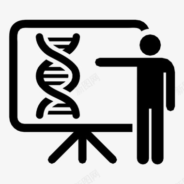 投影屏幕基因组图形图标图标