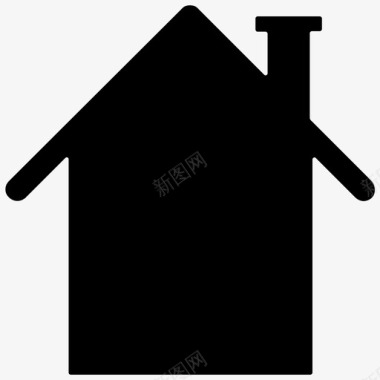 房屋结构仓库图标图标