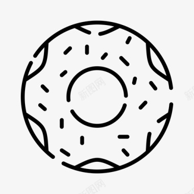 甜甜圈吃食物图标图标