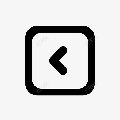 鼠标的左键图标svg_新图网 https://ixintu.com 鼠标的左键