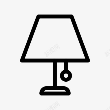 灯具开关灯罩图标图标