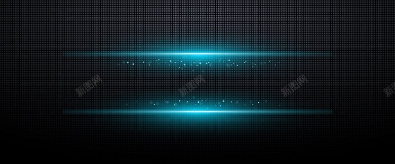 蓝色光线科技海报banner科技科技感科技风高科技背景