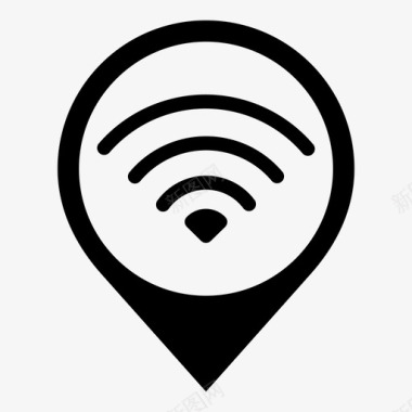 wifi广播互联网图标图标