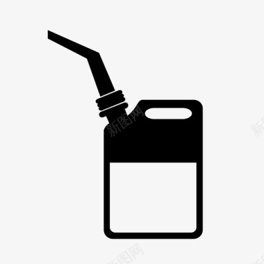 汽油罐油煤油图标图标