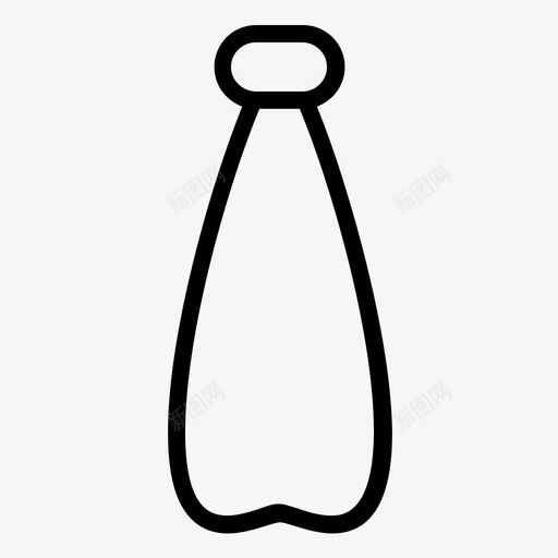 瓶奶瓶塑料瓶图标svg_新图网 https://ixintu.com 塑料瓶 奶瓶 小瓶 瓶